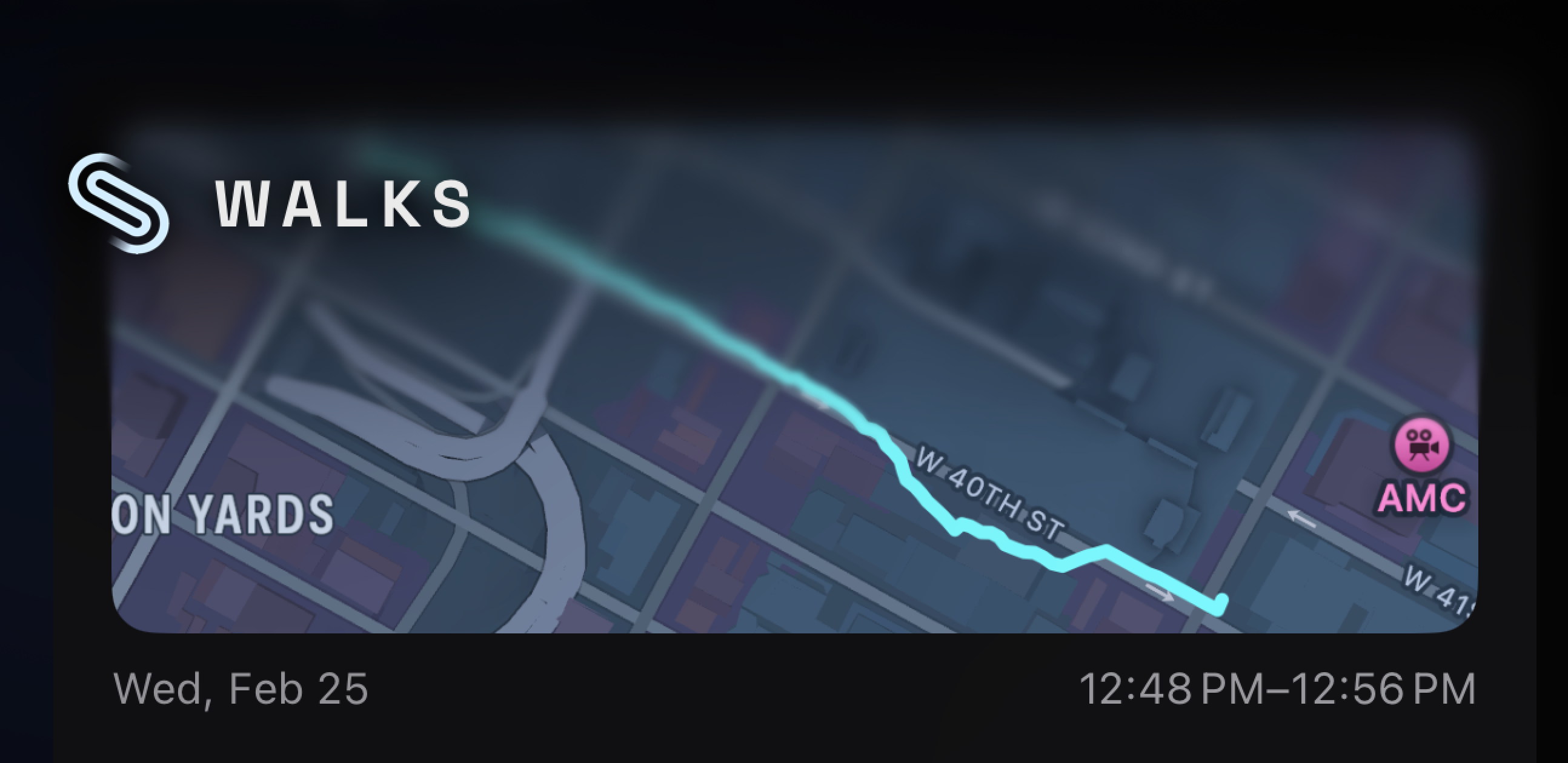 Close-up of the blur gradient edge showing smooth pixel-level transition with no hard boundary